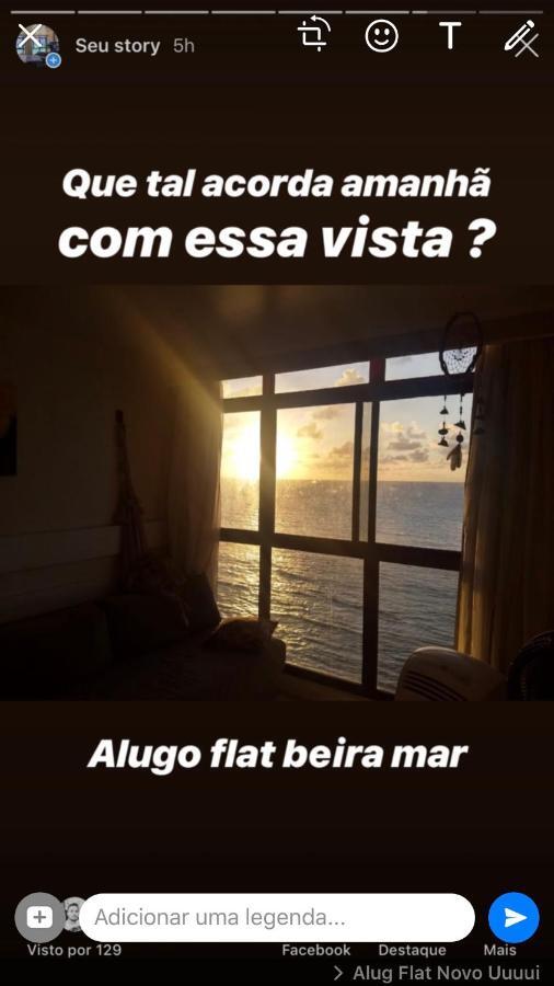 Ferienwohnung Flat Apt Mobiliado Beira Mar Recife Exterior foto